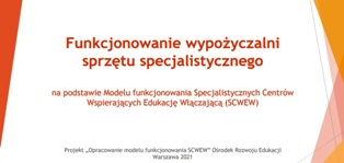 Wypożyczalnia sprzętu SCWEW