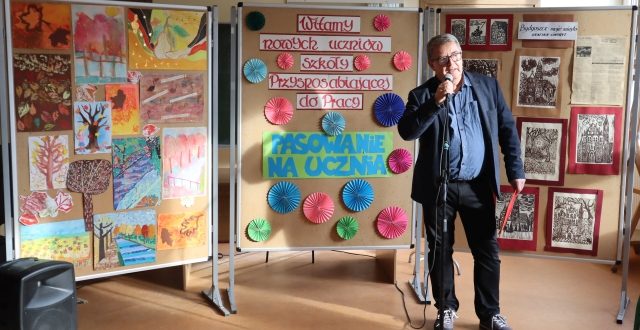 Pasowanie na ucznia Szkoły Przysposabiającej do Pracy