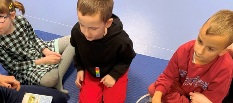 Zajęcia sensoryczne w klasie 1 b.