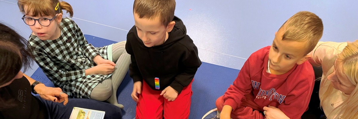 Zajęcia sensoryczne w klasie 1 b.