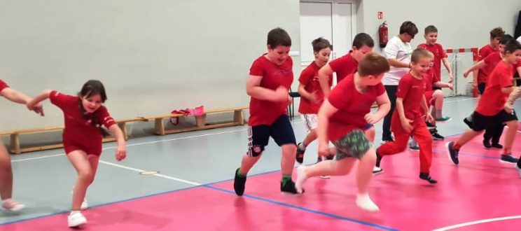 Październikowy trening Młodych Sportowców