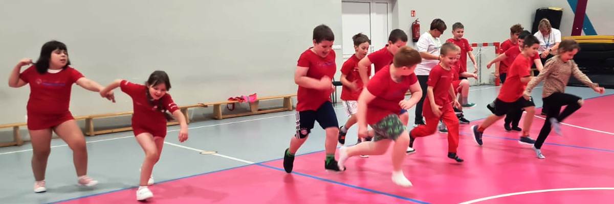 Październikowy trening Młodych Sportowców