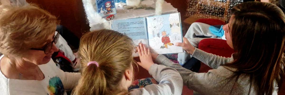 „Pani Zima” – spotkanie integracyjne w cyklu „Czytadełko”