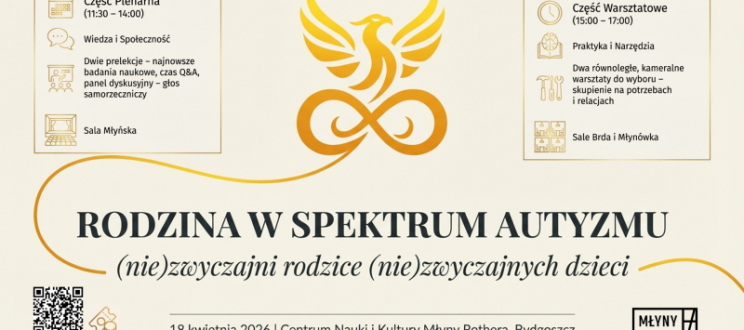 „Rodzina w spektrum autyzmu” – wydarzenie w Młynach Rottera