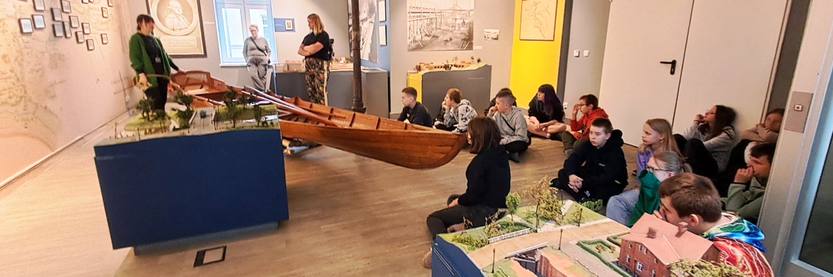 Lekcja w Muzeum Kanału Bydgoskiego